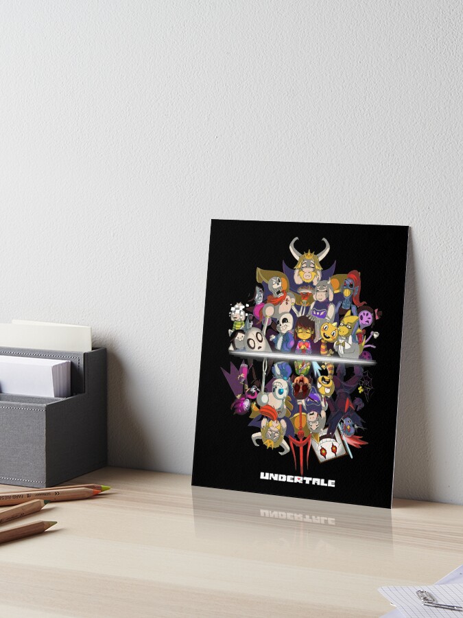 Minimalist undertale characters Art Print by CATA THE CREATOR