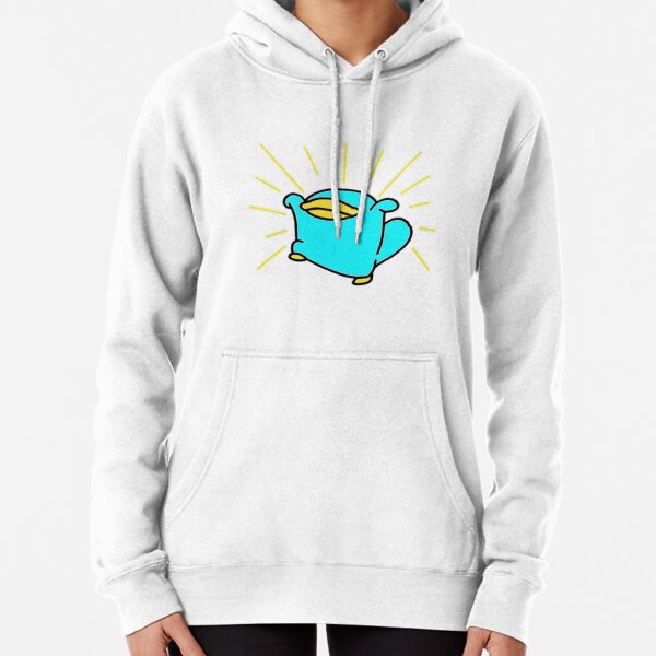 Animated Platypus (Blue) Pullover Hoodie