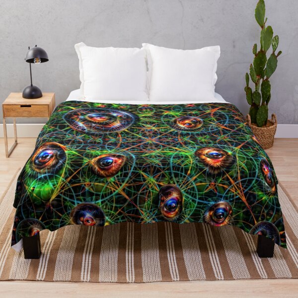 Item preview, visionary graphic diamond rainbow pattern designed and sold by BelAnnGrey.