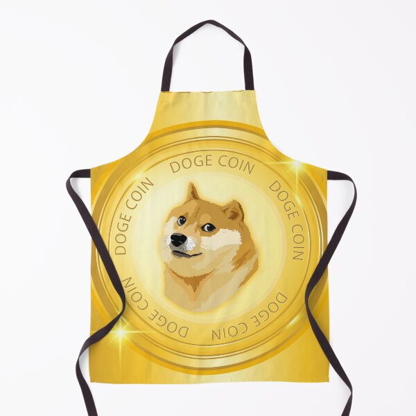 Item preview, Doge coin crypto currency golden plate, Dogecoin to the moon designed and sold by ZieProject.
