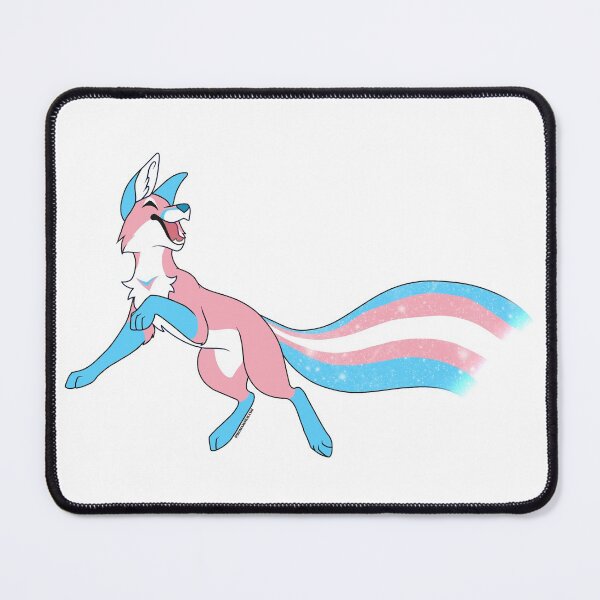 Item preview, Trans woman Pride Fox 2.0 designed and sold by inumaru-hokashi.