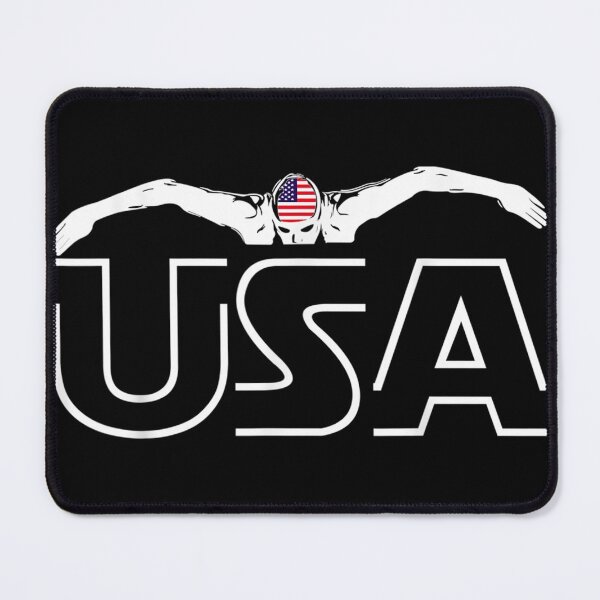Item preview, USA Swimming American Butterfly Swimmer designed and sold by sikkilapa.