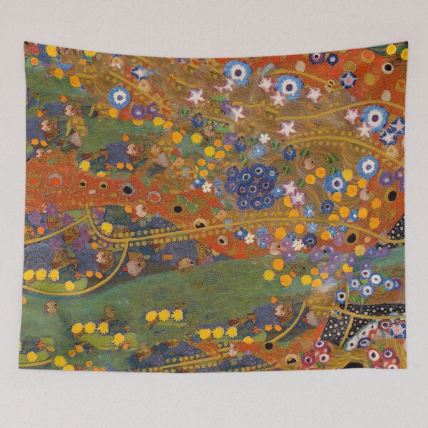 Aperçu de l'œuvre Conception de texture Gustav Klimt "Serpents d'eau II" créée et vendue par Alexandra Dahl.