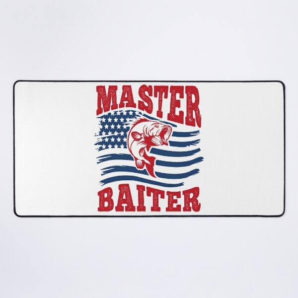 Funny Fishing Master Baiter Distressed US Flag Poster for Sale by  JasKei-Designs