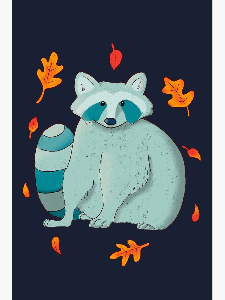 Trash Talker Raccoon Sticker for Sale by PeachesMommy