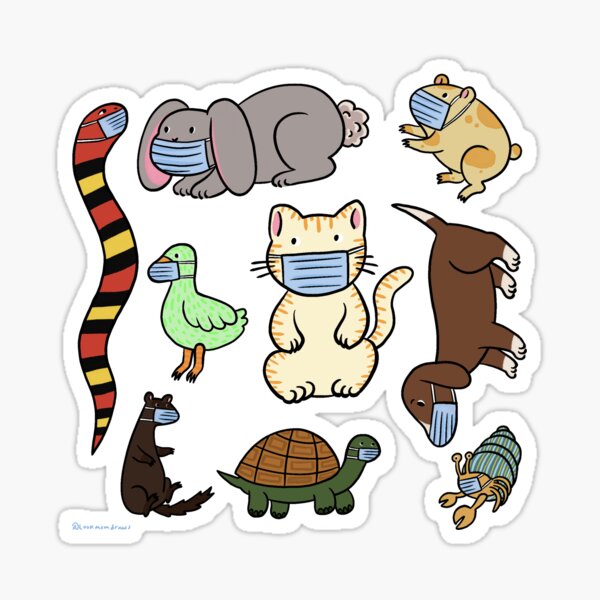 Quarantine Cuties Sticker