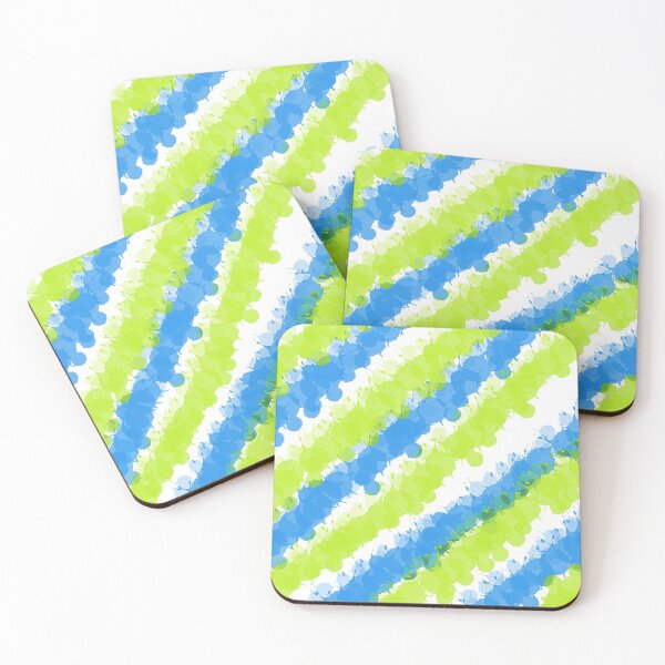 Item preview,  Blue & Green Bright Splatter designed and sold by blakcirclegirl.
