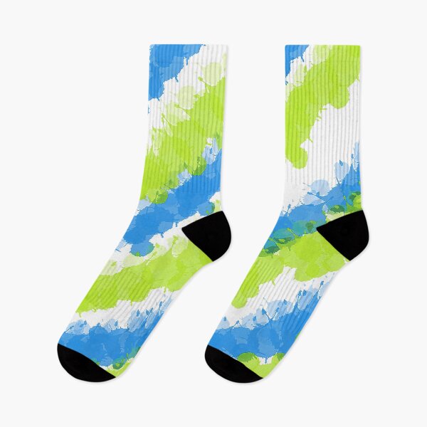 Item preview,  Blue & Green Bright Splatter designed and sold by blakcirclegirl.