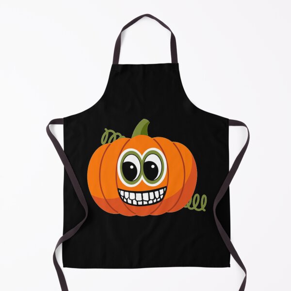 Item preview, Jack O'Lantern Creepy Grinning Cute Funny Happy Hallowe'en Thanksgiving Veggie Humour Pumpkin designed and sold by H3designs.