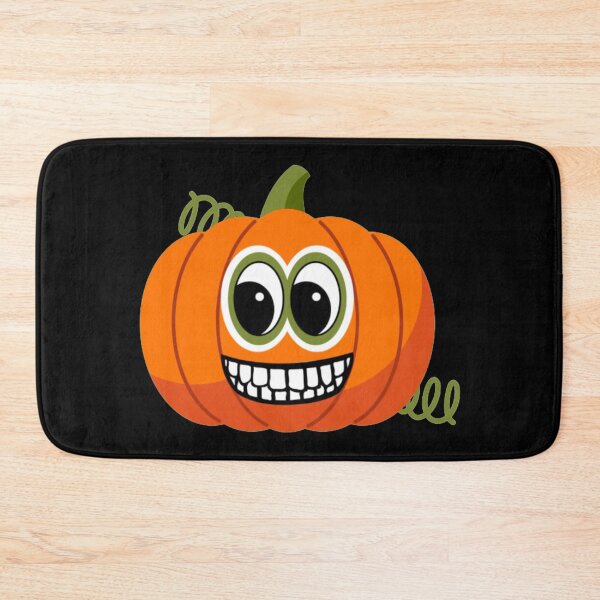 Item preview, Jack O'Lantern Creepy Grinning Cute Funny Happy Hallowe'en Thanksgiving Veggie Humour Pumpkin designed and sold by H3designs.