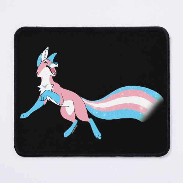 Item preview, Trans woman Pride Fox 2.0 designed and sold by inumaru-hokashi.