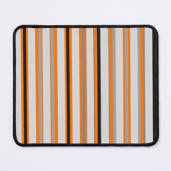 Item preview, THIN ORANGE STRIPES GREY STRIPES AND BROWN STRIPES AND WHITE STRIPES PATTERN BY OZCUSHIONSTOO designed and sold by ozcushionstoo.