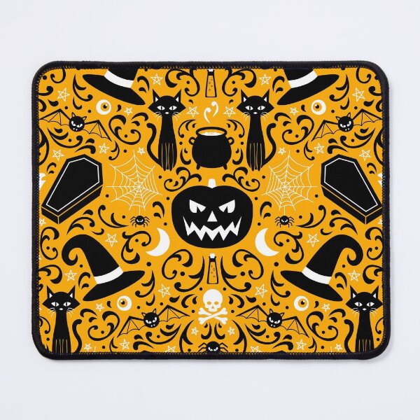Item preview, Halloween Damask designed and sold by robyriker.