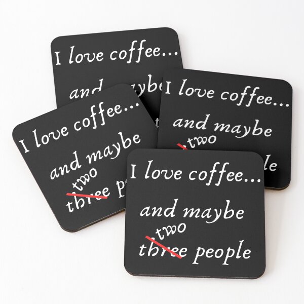 Item preview, I love coffee.... and maybe two people designed and sold by ocean-friends.