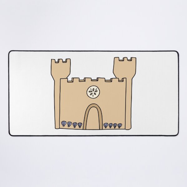 Item preview, Sand Castle with Seashells designed and sold by murialbezanson.