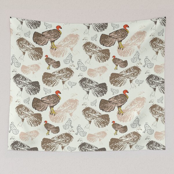 Item preview, Australian Native Scrub Turkey Pattern designed and sold by Annalee Beer.