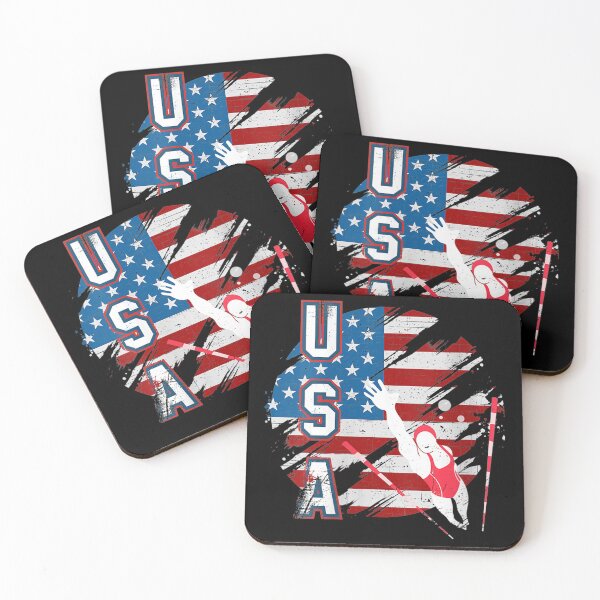 Item preview, Womens USA Swimmer American Flag Swimming Team designed and sold by sikkilapa.