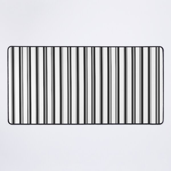 Item preview, THIN BLACK WHITE AND GREY- GRAY STRIPES designed and sold by ozcushionstoo.