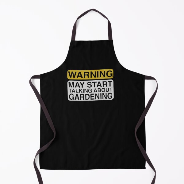 Item preview, Warning May Start Talking About Gardening designed and sold by clickmostro.