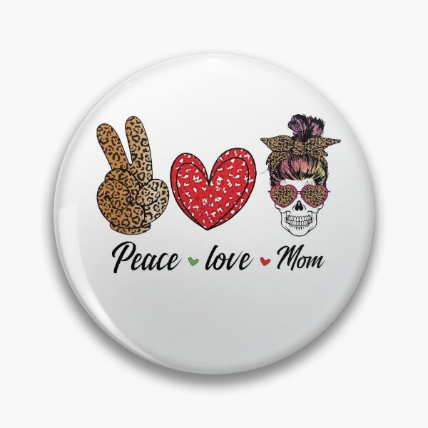Item preview, Peace Love Mom designed and sold by Inkwell-TikNik.
