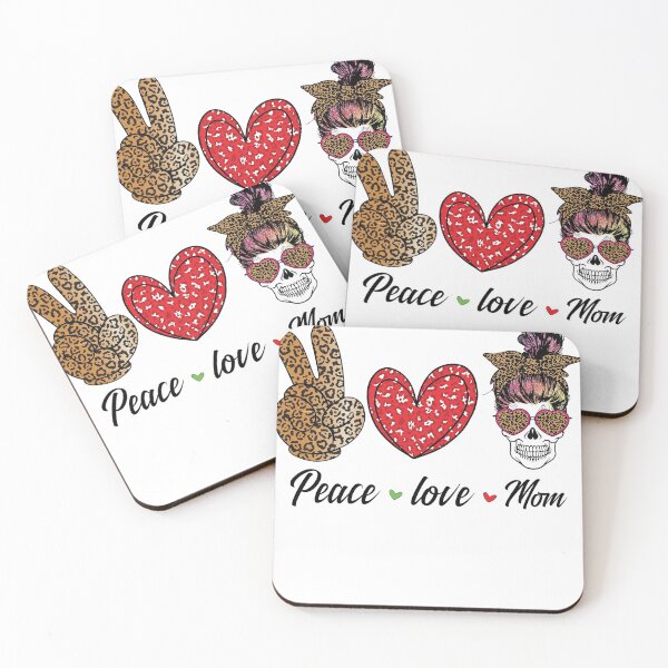 Item preview, Peace Love Mom designed and sold by Inkwell-TikNik.