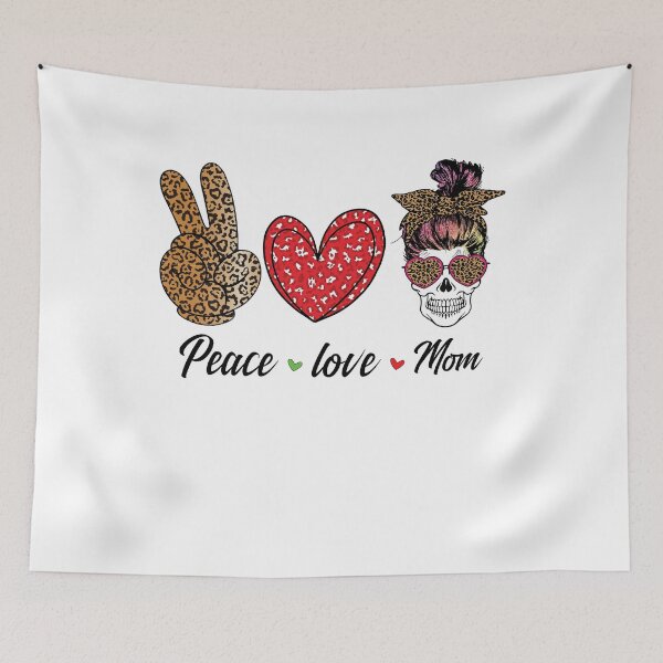 Item preview, Peace Love Mom designed and sold by Inkwell-TikNik.