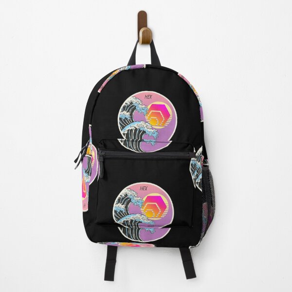 Item preview, HEX Japanese Wave Art Crypto Cryptocurrency  designed and sold by Bitcoin-Fashion.