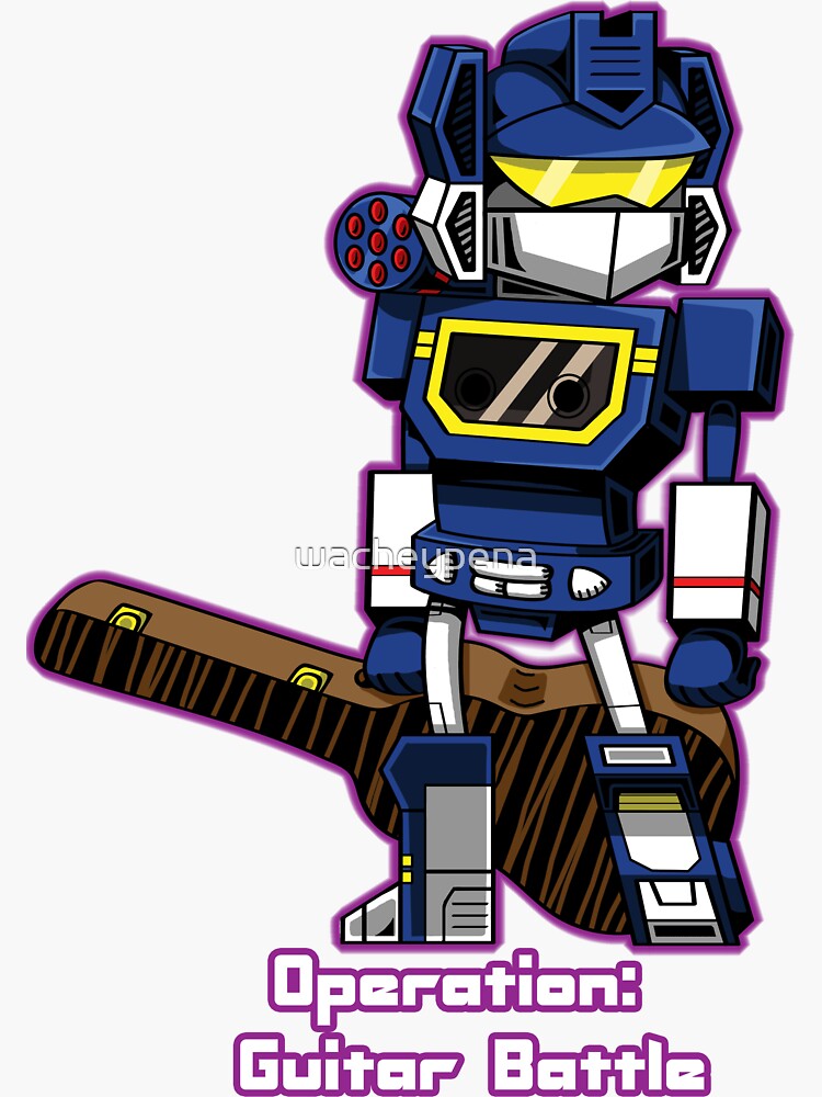 TFP Soundwave Sticker for Sale by kusachan15