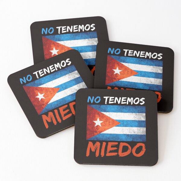 Item preview, No Tenemos Miedo | We Are Not Afraid | Bandera Cubana designed and sold by NoirOwned.