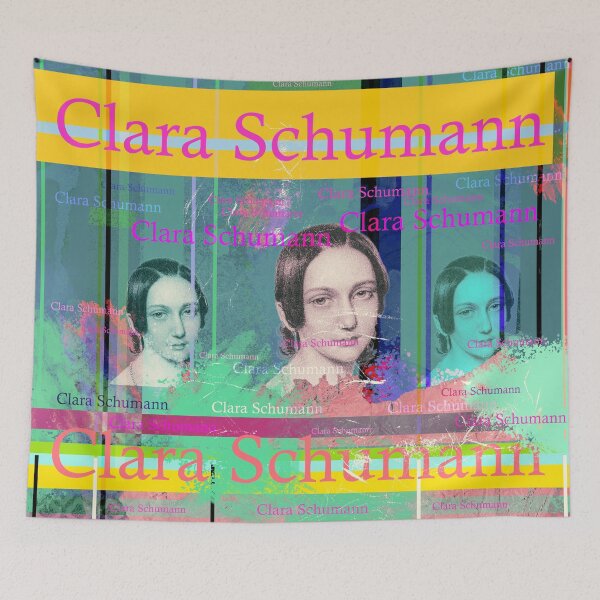 Item preview, Clara Schumann, aesthetic portrait, famous composer designed and sold by Mauswohn.