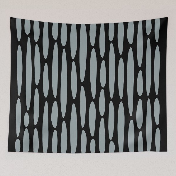 Item preview, Pods Blue Grey Misaligned Shapes designed and sold by DeStract.