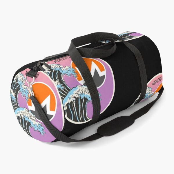 Item preview, Monero XMR Japanese Wave Art Crypto Cryptocurrency  designed and sold by Bitcoin-Fashion.