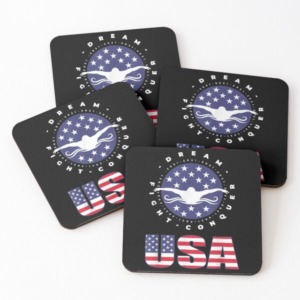 Item preview, America USA 2021 4th July Swimming Sports Games designed and sold by sikkilapa.