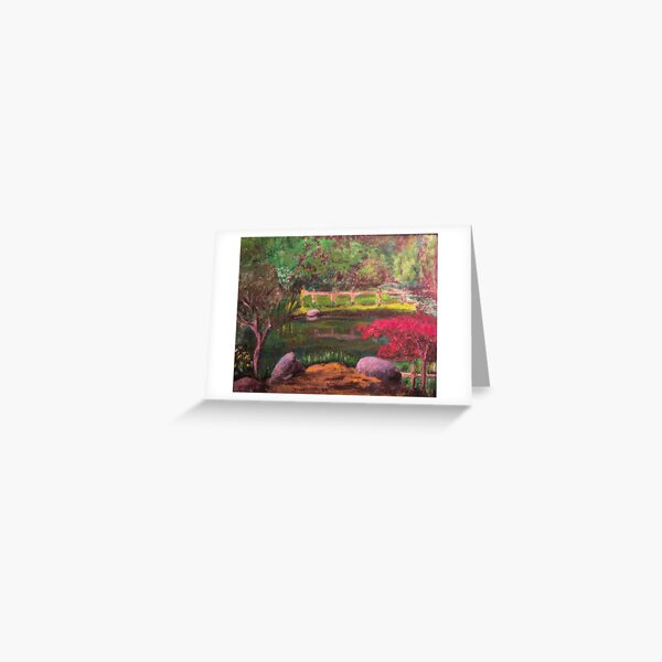 Apol Pond, Pine Rest Greeting Card