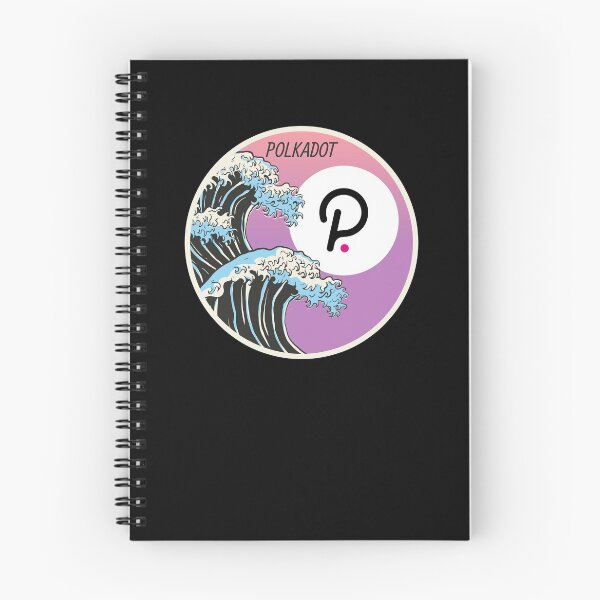 Item preview, Polkadot DOT Japanese Wave Art Crypto Cryptocurrency  designed and sold by Bitcoin-Fashion.