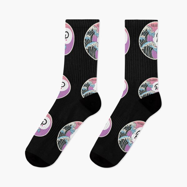 Item preview, Polkadot DOT Japanese Wave Art Crypto Cryptocurrency  designed and sold by Bitcoin-Fashion.