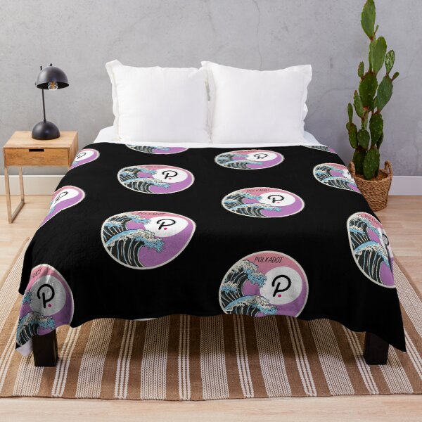 Item preview, Polkadot DOT Japanese Wave Art Crypto Cryptocurrency  designed and sold by Bitcoin-Fashion.