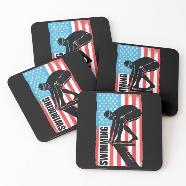 Item preview, Swimming USA Sport Games Support United States designed and sold by sikkilapa.