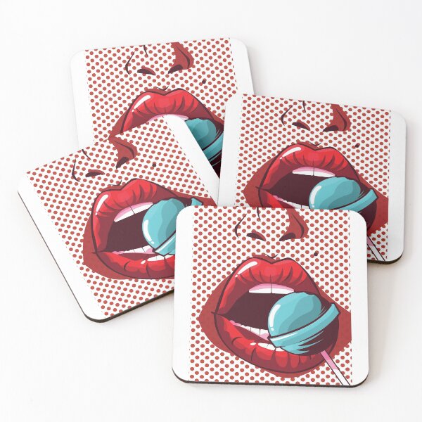 Item preview, Sweet Candy Lollipop Lips designed and sold by theniteflix.
