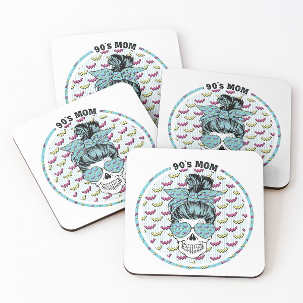 Item preview, Vintage retro 90's Mom with messy bun designed and sold by Inkwell-TikNik.