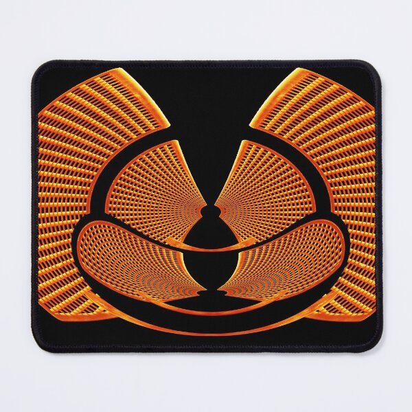 Item preview, Abstract orange graphic oval designed and sold by Astralia.