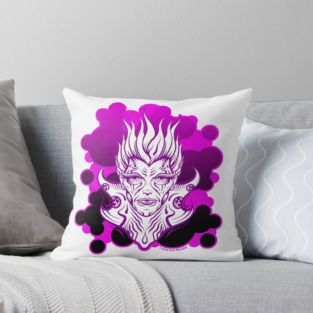 Item preview, Throw Pillow designed and sold by sadmachine.