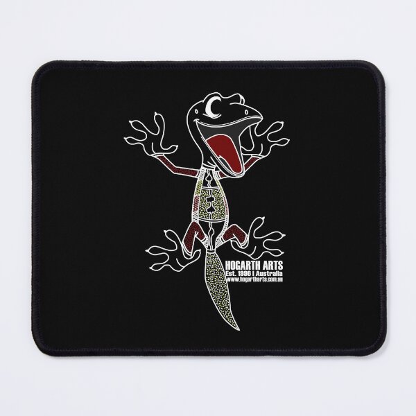 Item preview, Authentic Aboriginal Art - Gecko promotional wear designed and sold by HogarthArts.