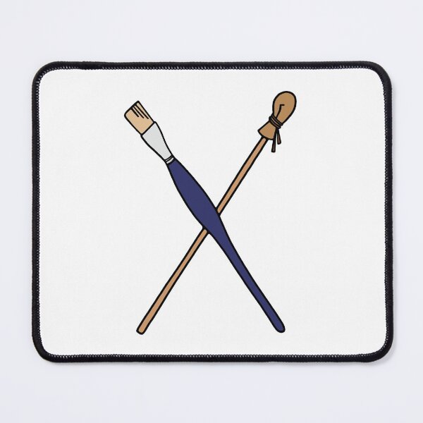 Item preview, Paintbrush and Mahl Stick designed and sold by murialbezanson.