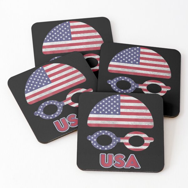 Item preview, USA Swimming American National Flag Swimming designed and sold by sikkilapa.