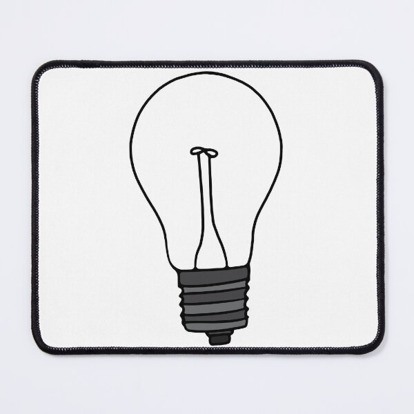 Item preview, White Lightbulb designed and sold by murialbezanson.