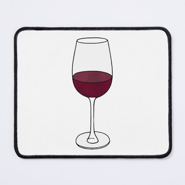 Item preview, Wine Glass Watercolor designed and sold by murialbezanson.