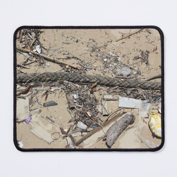 Item preview, Pollution Debris on a Beach designed and sold by Sinemathk.