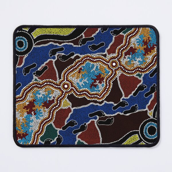 Item preview, Authentic Aboriginal Art - Walking the Land designed and sold by HogarthArts.