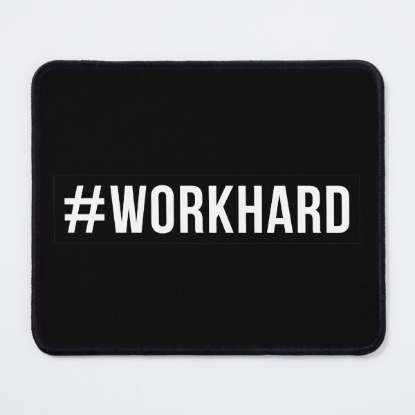 Item preview, Work Hard Gym Fitness Quote designed and sold by maniacfitness.